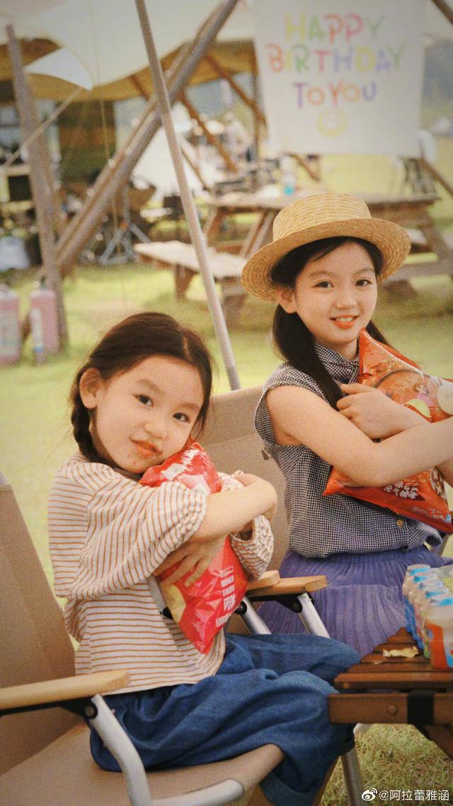 爸爸去哪儿阿拉蕾，爸爸去哪儿第五季董力阿拉蕾回归（还记得《爸爸去哪儿4》里的阿拉蕾吗）