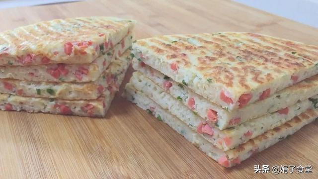 发面饼的家常做法，家常发面饼的做法（搅一搅就上锅）