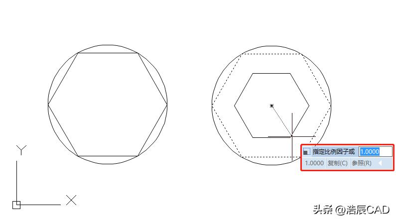 cad等比例缩放怎么操作（cad整体尺寸同比例缩小的方法）