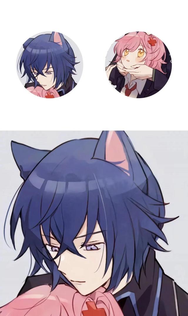 情头动漫情侣头像，情头/情侣头像/动漫情头微信（你一定会喜欢的动漫情侣情头）