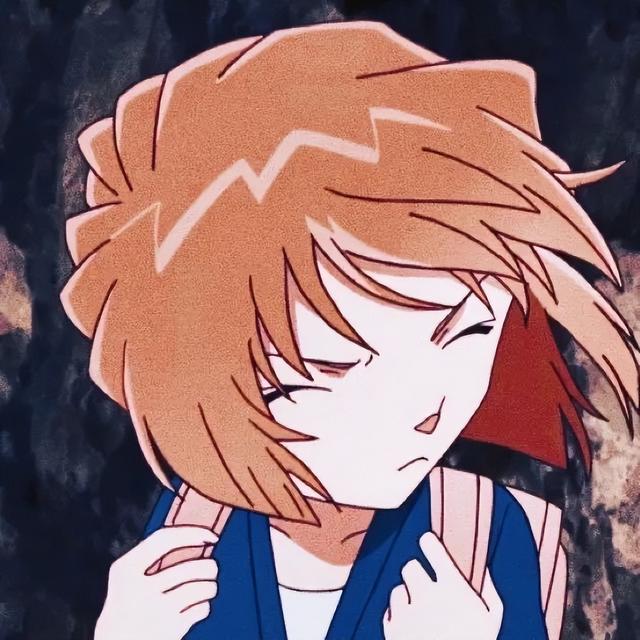 名侦探柯南里面的小哀头像，100张灰原哀头像合集