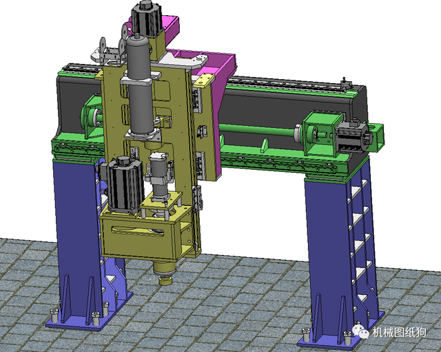 便携式龙门铣床，龙门起重机的介绍（Solidworks设计）