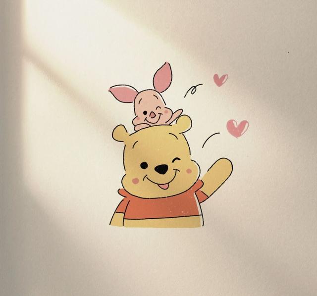 很可爱的手绘图片呢！，简单可爱的手绘图片（超级可爱的手绘卡通头像）