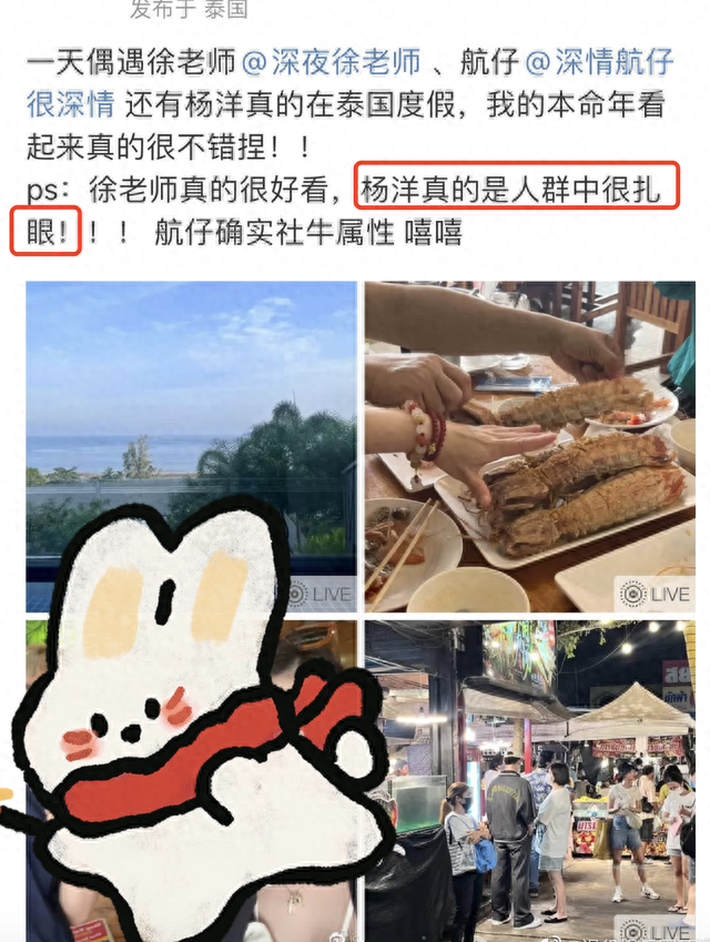 杨洋父母个人资料简介，杨洋在泰国陪家人度假被偶遇