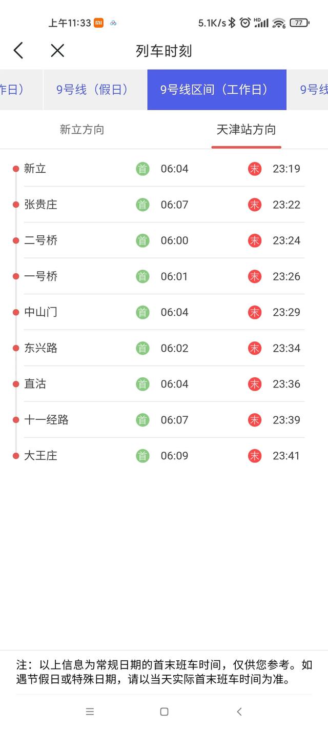 天津地铁2号线线路图，天津地铁2号线最新消息（天津地铁各线路首末班车时刻表）