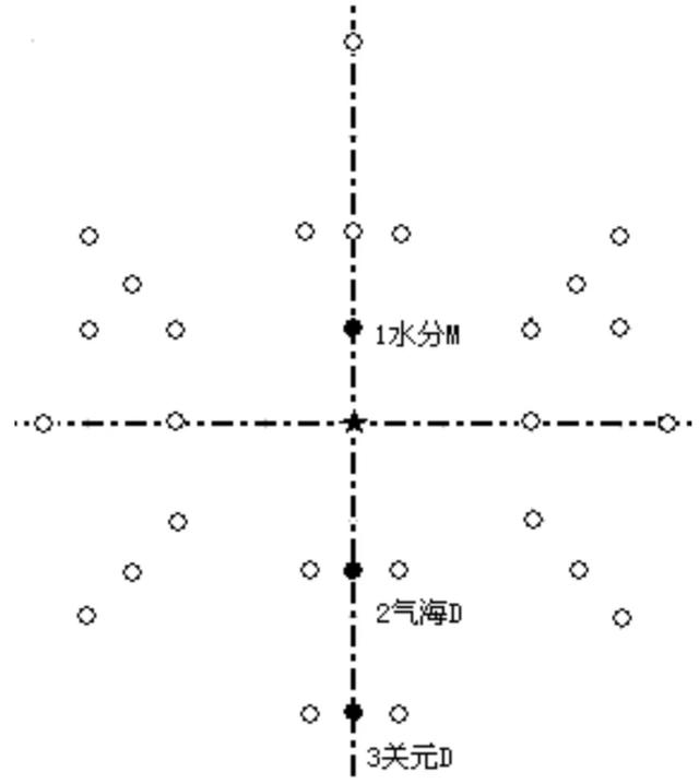 针灸减肥腹部八针法图片，什么是腹部针炙减肥（腹针疗法及常用腹针处方介绍）