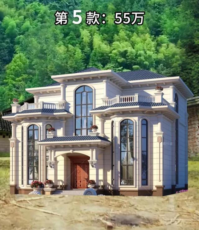 三层现代风格别墅，农村别墅自建房设计三层 现代风（6款农村建房不能错过的3层现代风别墅）