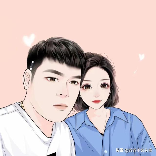 情头 情侣 双人 动漫 可爱，G甜到爆炸的动漫双人情头微信（幸福甜蜜的动漫情侣头像）