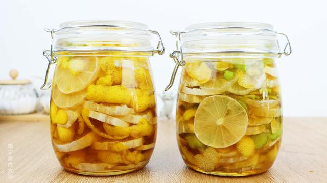 柠檬蜂蜜的做法腌制，柠檬蜂蜜水的做法腌制不放冰箱（外面买15元的蜂蜜柠檬茶）