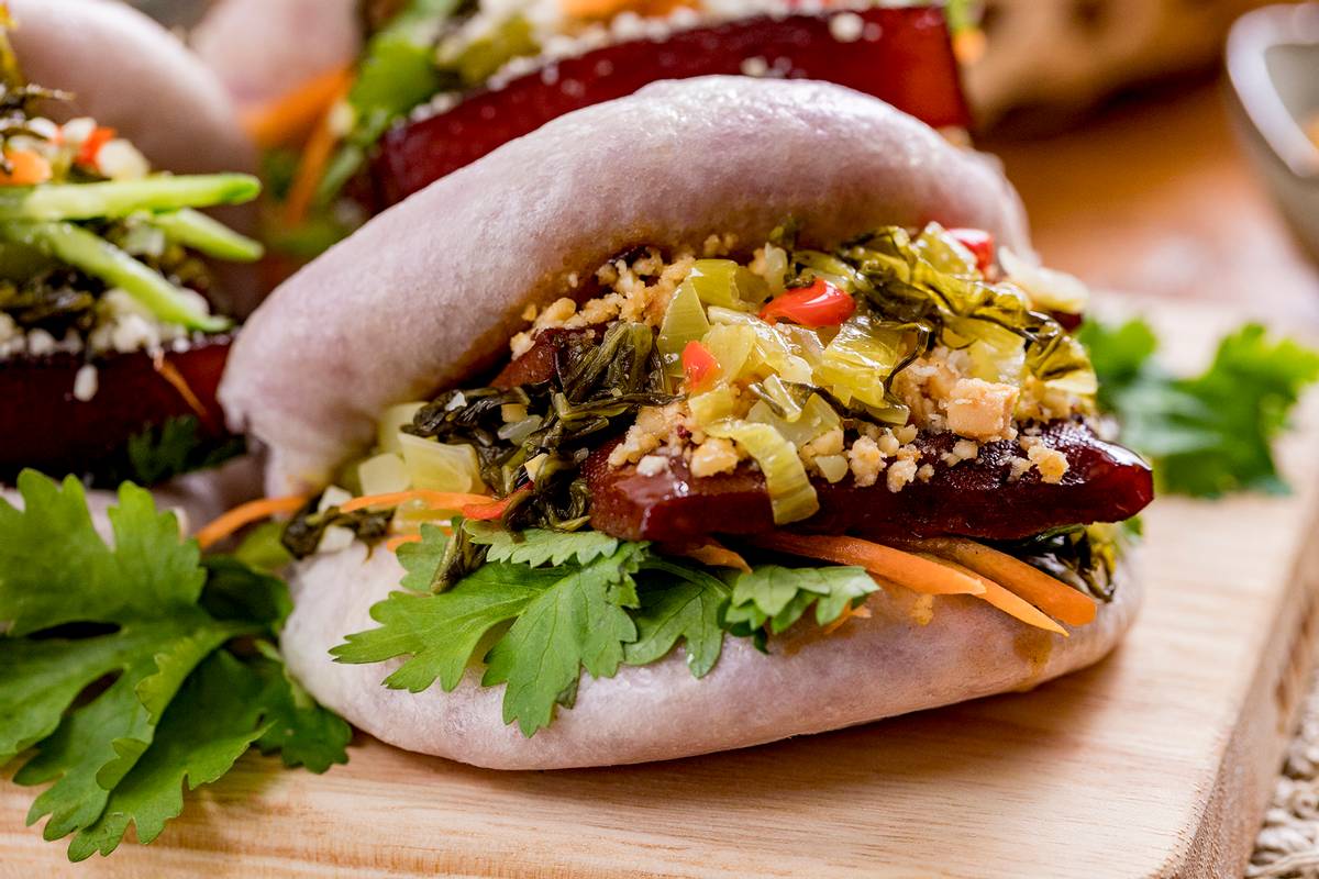 字音常被读错的台湾特色小吃刈包,鲜甜多汁,味道好极了-大恒文化