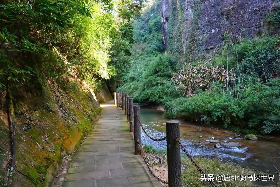 要知道桃源洞內除了一線天之外,還有著百丈巖,千人洞,放生潭,橋屋等等