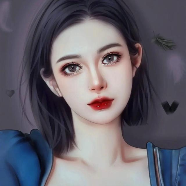 女孩漫画图片高冷步骤，女孩漫画图片 高冷（#高冷漫画头像）