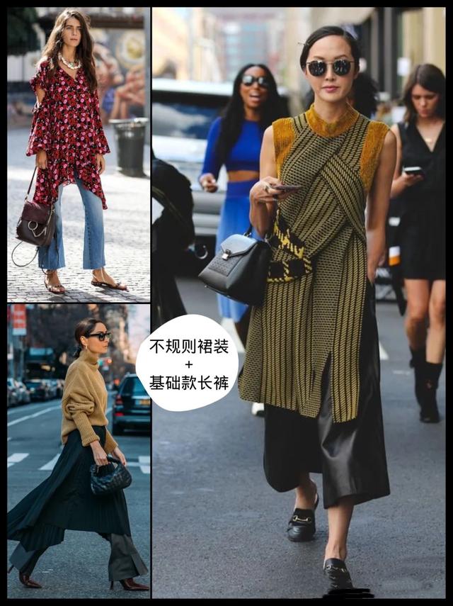 裙裤怎么搭配上衣，裙裤适合搭配什么上衣好看（时髦精都爱的“裙裤叠穿”）