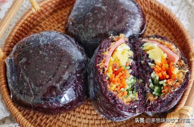 黑米糯米饭的做法大全，教你10种家常饭团的做法
