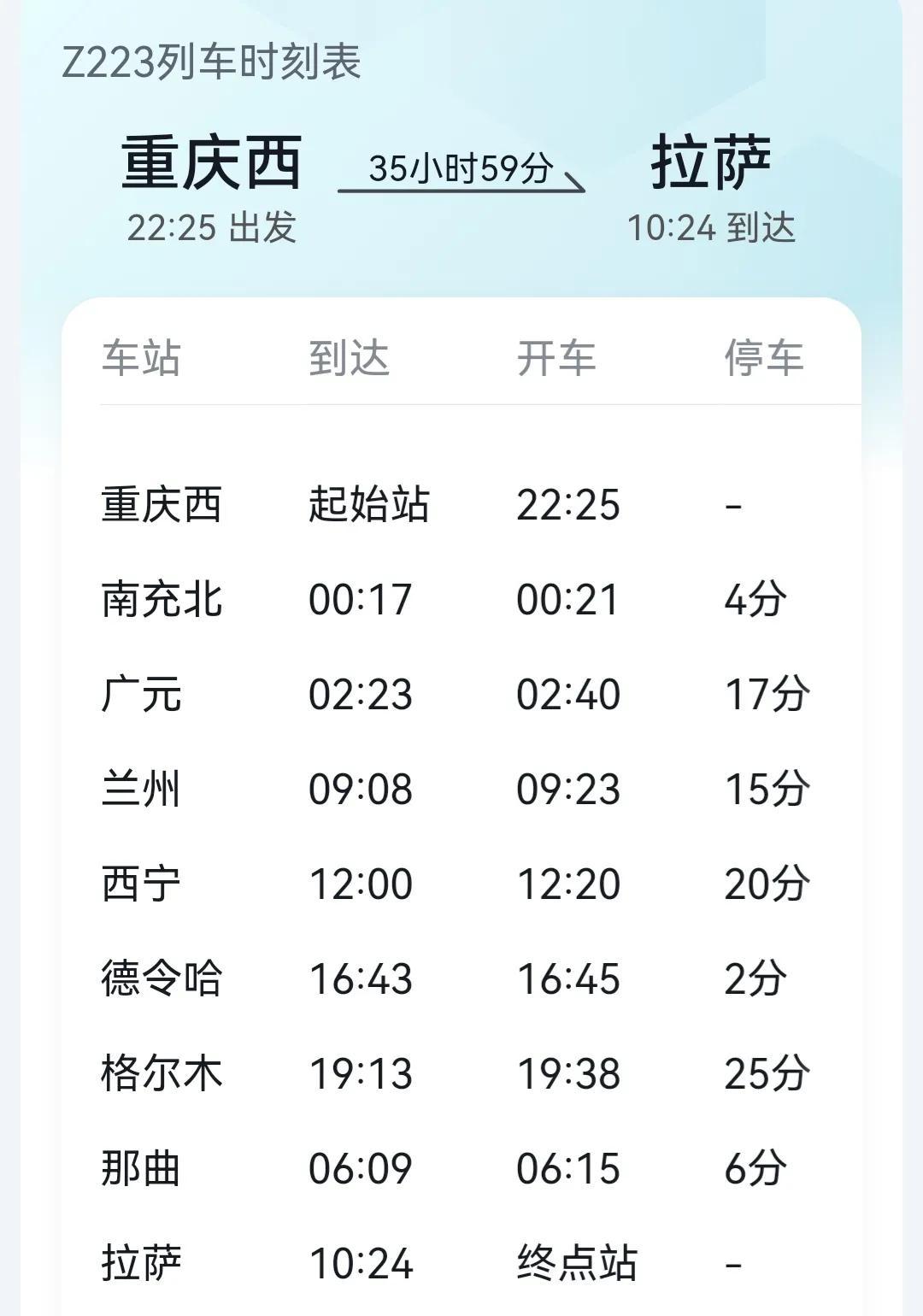 重庆到拉萨火车(杭州到拉萨的火车时刻表)