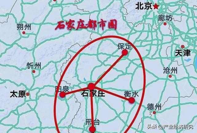 石家庄市高铁站规划图，未来石家庄的高铁枢纽地位如何变化