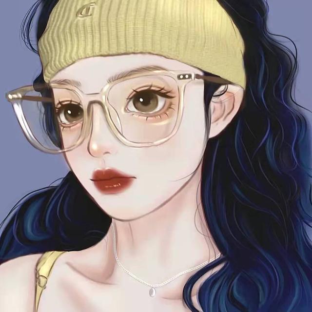 眼镜女生头像微信，眼镜女生头像（每个人都很特别）