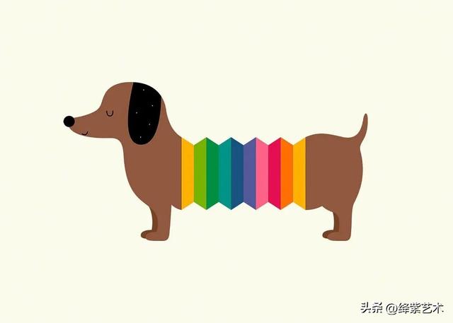 彩虹颜色正确顺序图片，彩虹的七种正确颜色（插画家用彩虹来绘画）