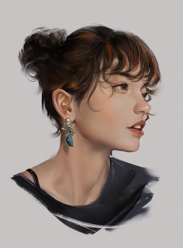 简约高级感头像，简约高清高级感系列微信（凸显简约高级感的手绘头像）