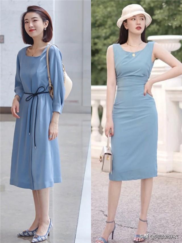 腿粗怎么穿裙子，腿粗的人穿什么裙子（这才是夏天裙子打开的正确方式）