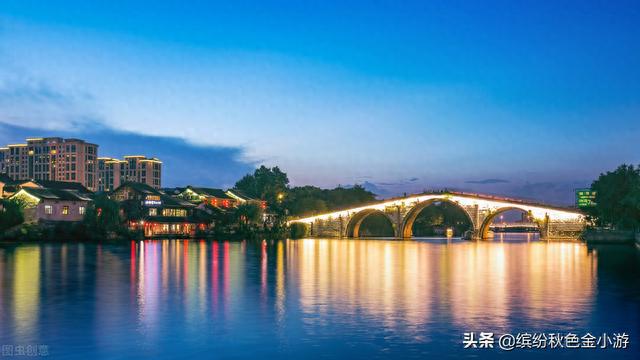 京杭大运河，世界上最长、最古老运河之一，风景优美成游玩打卡点