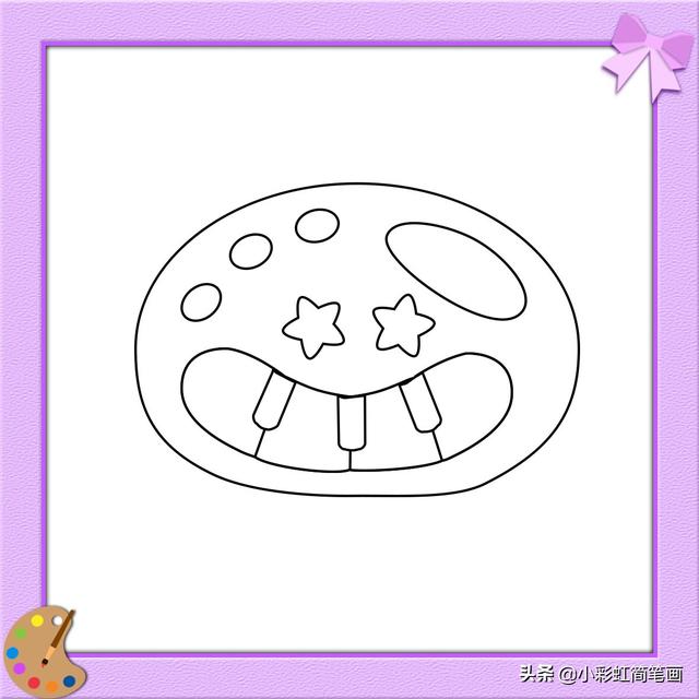 如何把早教机用儿童画的形式画出来呢,下面的组图有详细的绘画步骤:1