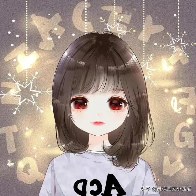 动漫头像（眼睛）微信，动漫头像（眼睛）（手绘的卡通微信头像）