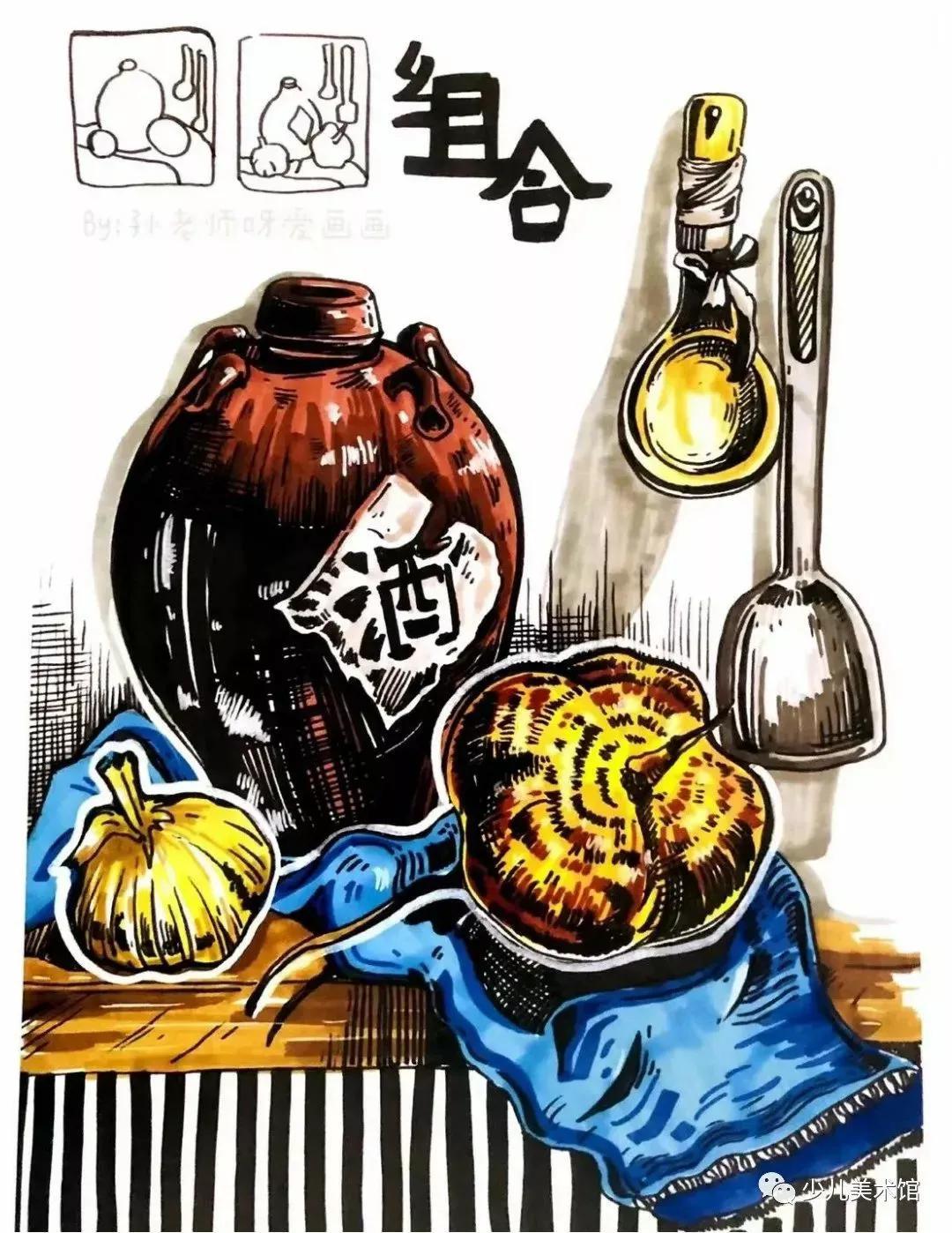 二次元人物简笔画(画动漫人物全身教程)
