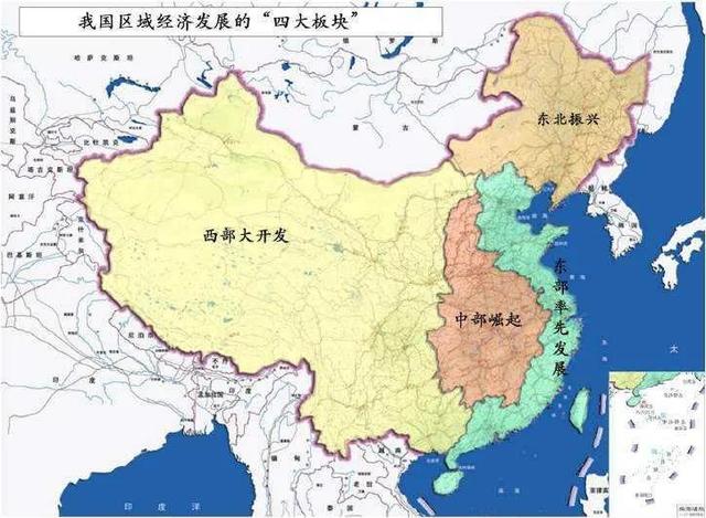 华南是指哪些地方，华南地区包括哪几个省（华东是这么来的）