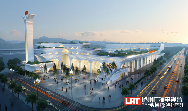 泸州高铁枢纽站最新进度，泸州此地拟新建客运枢纽站