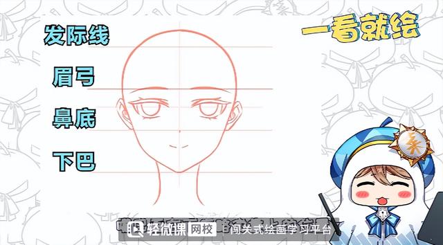 怎样画眼睛新手入门简单易学，新手画好插画人物脸部教程