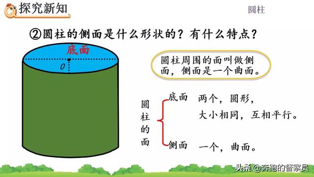 圆柱有哪些特征，圆柱有哪些特征五年级（六年级数学圆柱的认识专题讲解+例题解析）