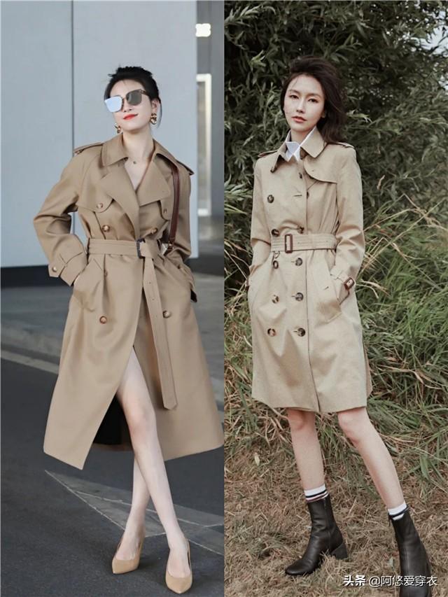 春季风衣的最佳搭配，这4种年轻又有女人味的搭配思路