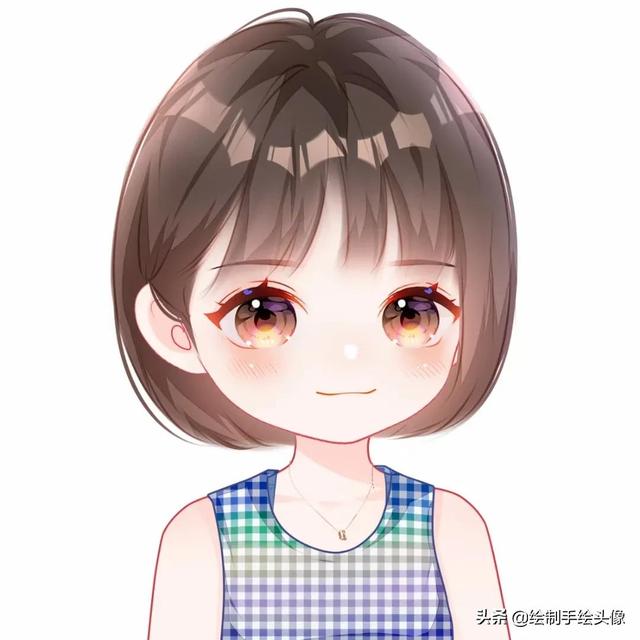 小女孩卡通头像，可爱小女生卡通头像微信（又甜又可爱的女生卡通头像）