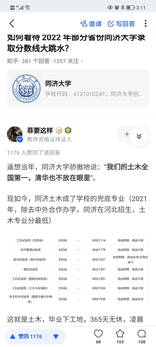 同济大学王牌专业，同济大学浙江学院王牌专业有哪些及专业排名（一切要从去年B站大猛子走红说起）