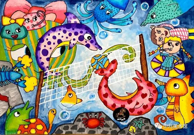 好看图.，好看图片头像女生（创作必备素材——61张主题儿童画）