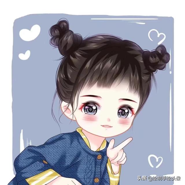 儿童节可爱大Q宝头像大全微信，儿童节可爱大Q宝头像大全（卡通可爱的亲子头像）