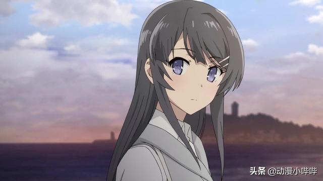 今日系列动漫女头 樱岛麻衣，微信头像，今日系列动漫女头 樱岛麻衣（这审美在二次元早被玩腻了）