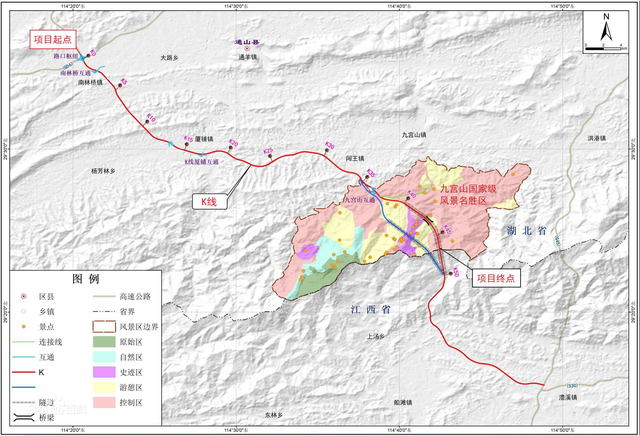 咸宁即将开建的高速公路，作为鄂赣两省新通道