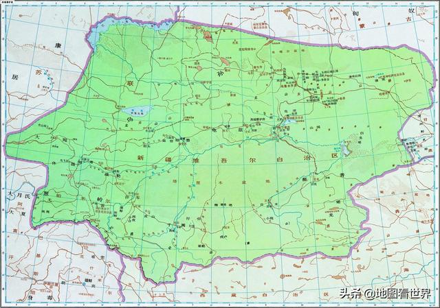土库曼斯坦地图位置，土库曼斯坦的面积多大（资源丰富、美女如云）