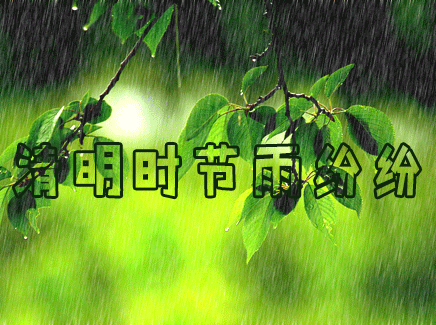 一年一清明，一岁一相思