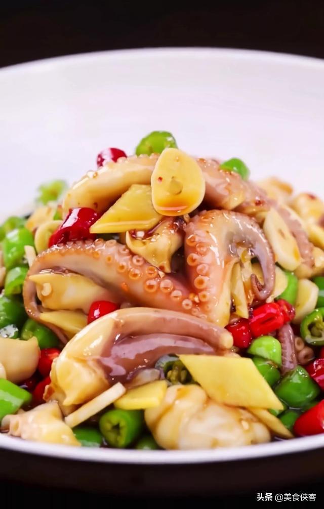 凉拌八爪鱼的制作方法，八爪鱼凉拌做法（凉拌椒麻八爪鱼做法）