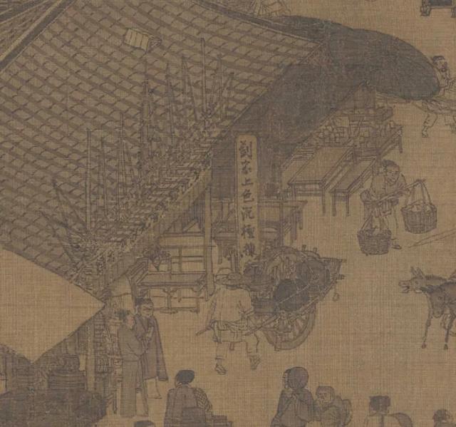 清明上河图鉴赏，清明上河图作者是谁是哪个朝代的（《清明上河图》100个高清细节欣赏）