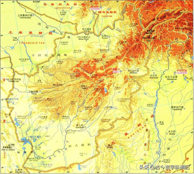 亚洲属于哪个国家，黎巴嫩是哪个国家（亚洲各国地形图）