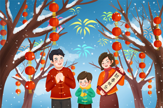 2022春节拜年贺词汇编，2021春节拜年词（2022虎年拜年的短句）