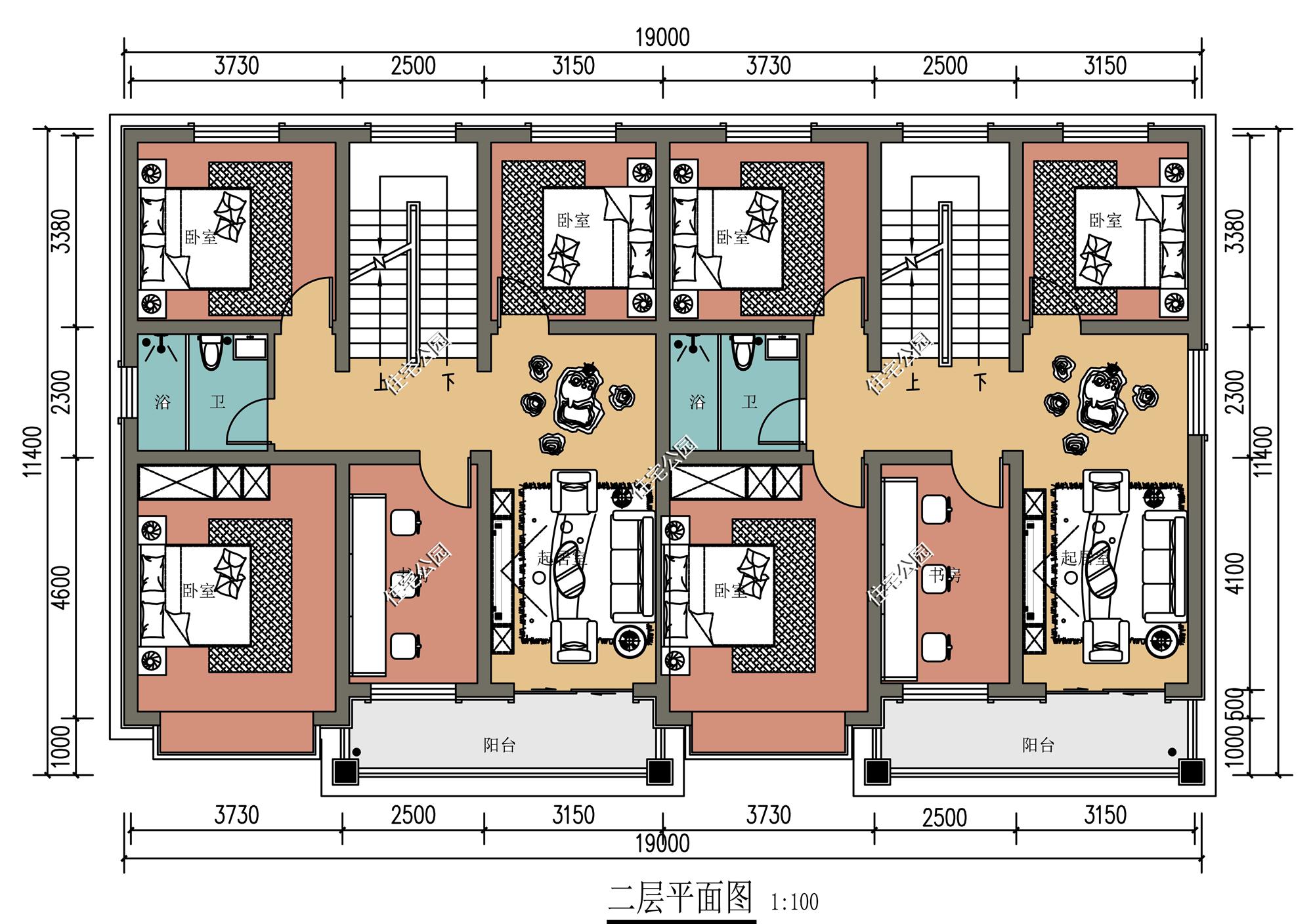 农村自建房图纸大全图册，10套2022新款向下自建房图纸