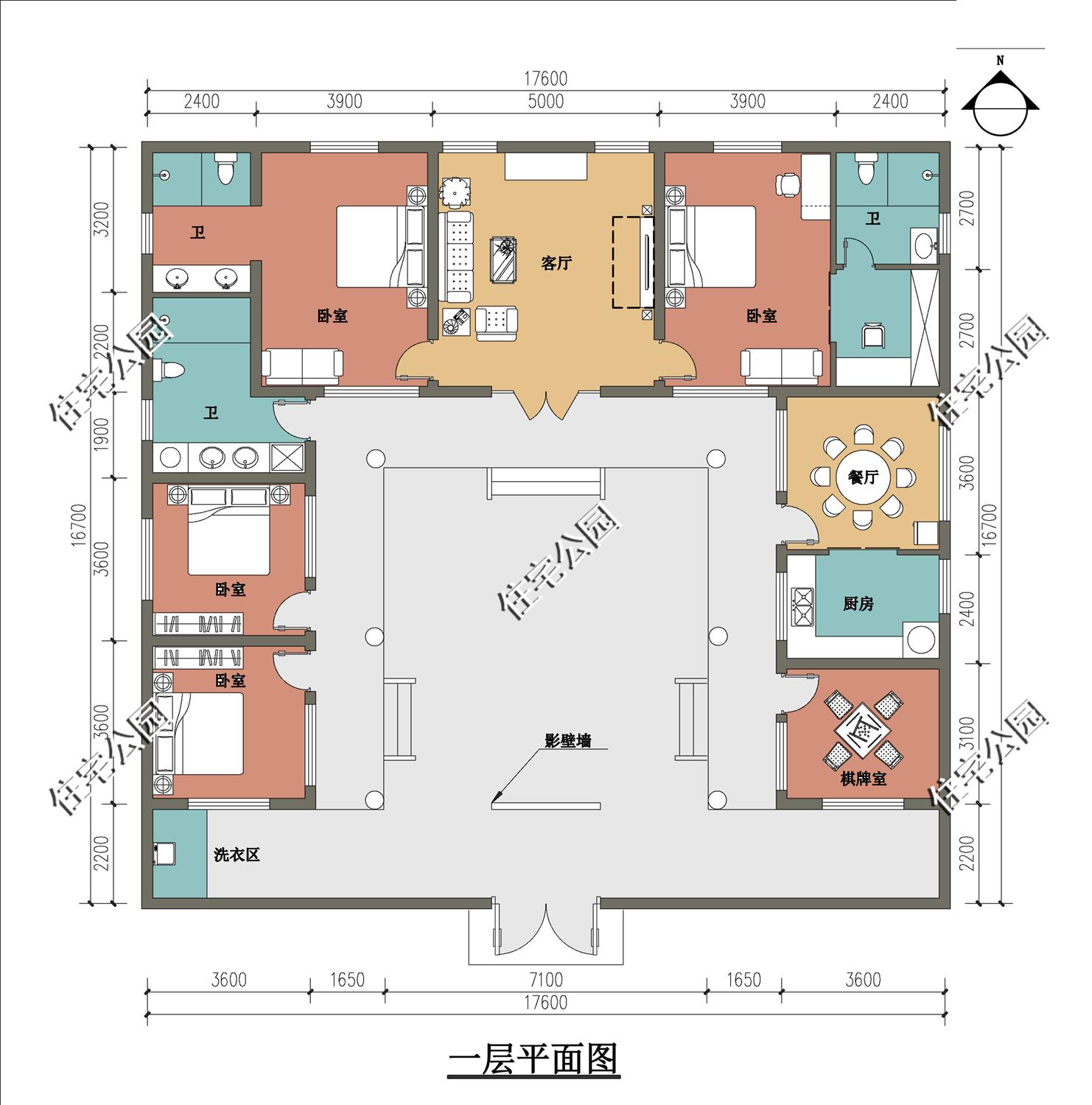 农村自建房图纸大全图册，10套2022新款向下自建房图纸