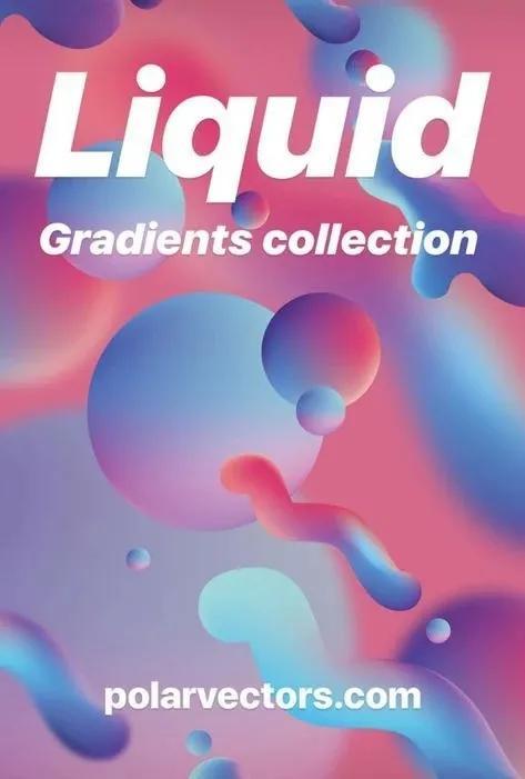 渐变构成图片作业，渐变构成图片设计作业分享展示（画面缺乏层次感）