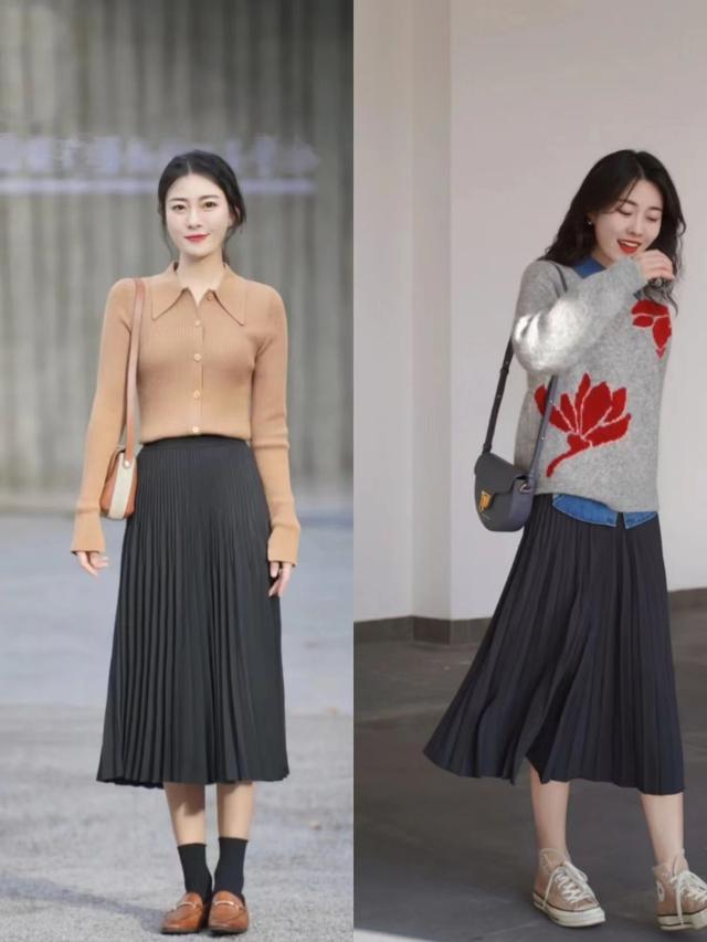 针织毛线马甲坎肩如何搭配好看，毛线坎肩怎么搭配衣服（终于找到适合普通人的“毛衣”穿搭）