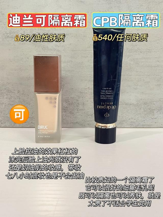 推荐几款平价好用的隔离霜，谁说变美和省钱不能兼顾